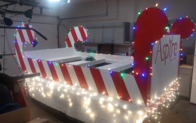 Crafting Holiday Cheer: The Story Behind Aspire of WNY’s Jamestown Holiday Parade Float!